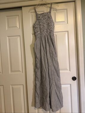 NWOT American Eagle Striped Jumpsuit